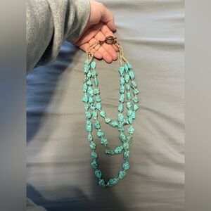 Turquoise Beaded Necklace